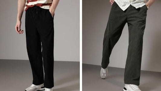 Men's Corduroy Pants Combo of 2