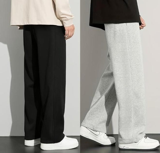 Men's Solid Track Pants Combo of 2
