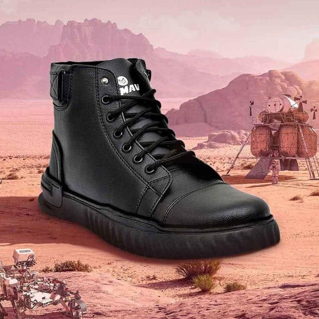 Men's Korean Style High Top Casual Shoes