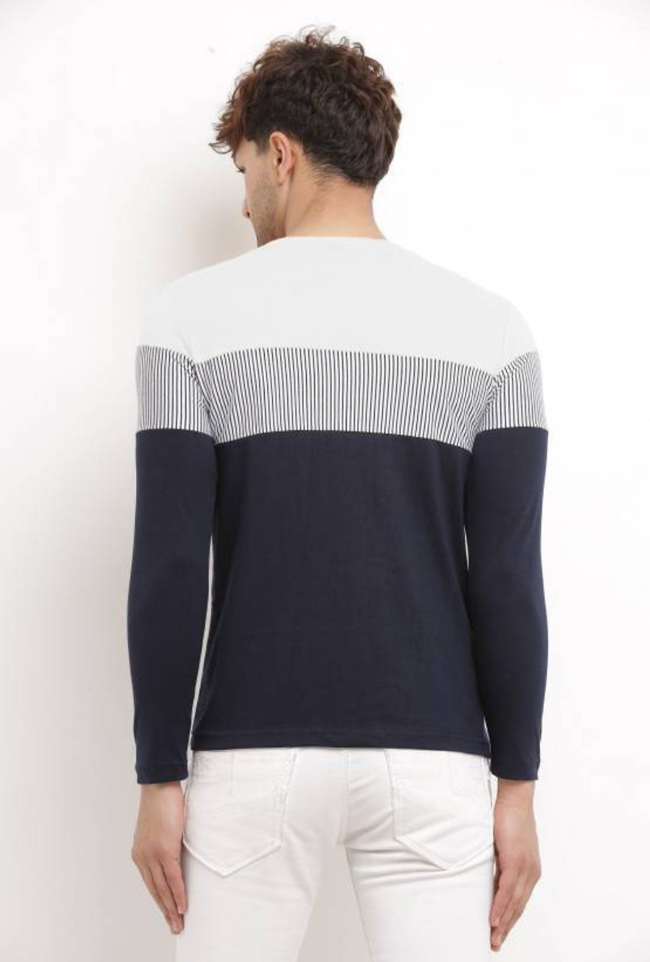 Cotton Black Full Sleeves T-Shirt
